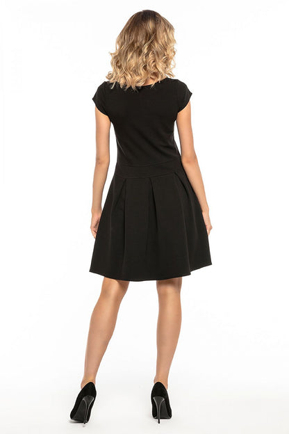 Doutzen - Elegante midi-jurk voor dames – Katoenmix – Lente / Zomer