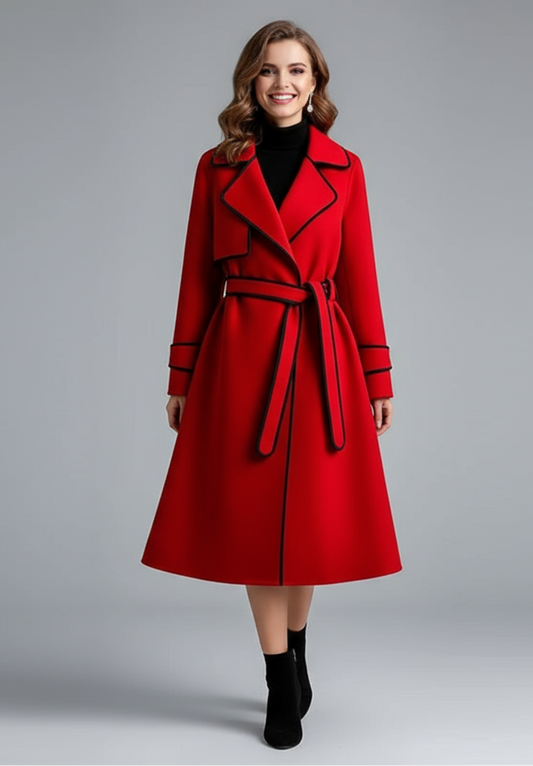 Sara – Elegante getailleerde damesjas – Lente / Herfst