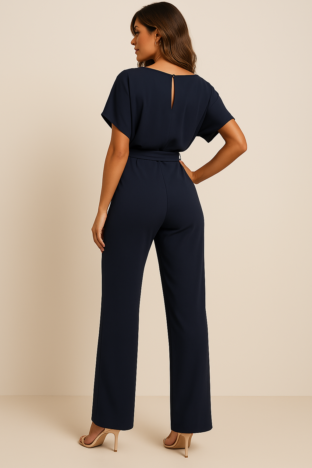 Christina – Jumpsuit voor dames – Viscosemix – Lente / Zomer