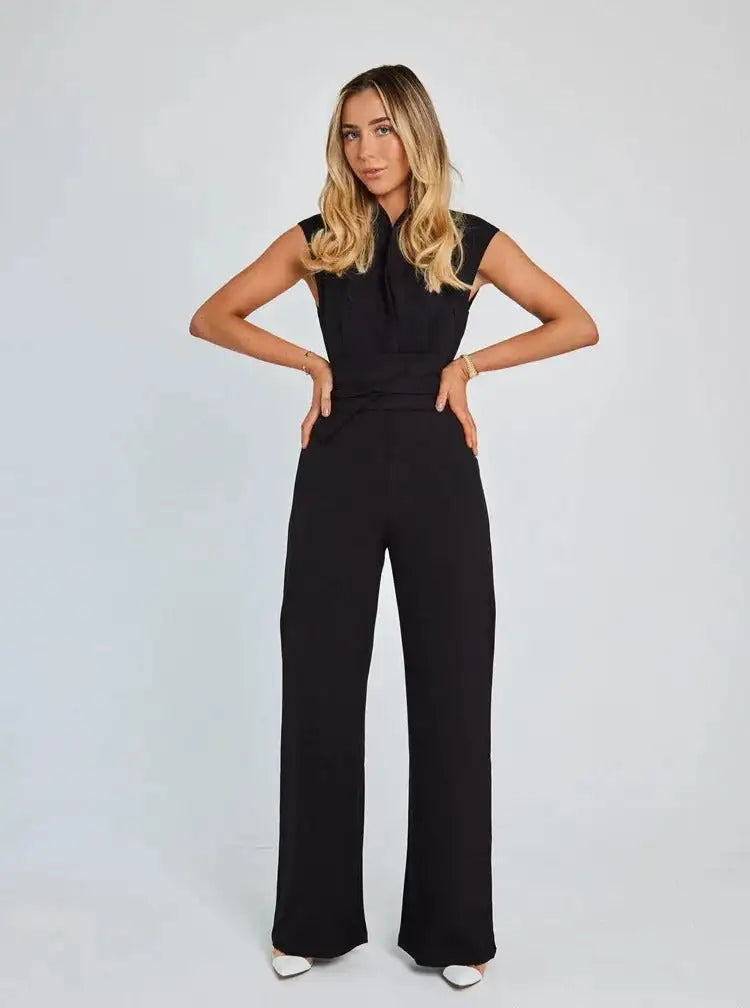 Carman - Elegante dames jumpsuit - Polymix - Lente / Zomer