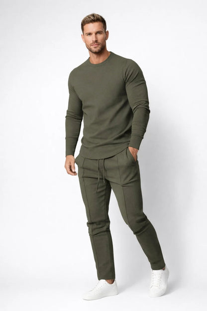 Travis – Heren set – Casual & comfortabel – Slim fit – Katoenmix – Alle seizoenen