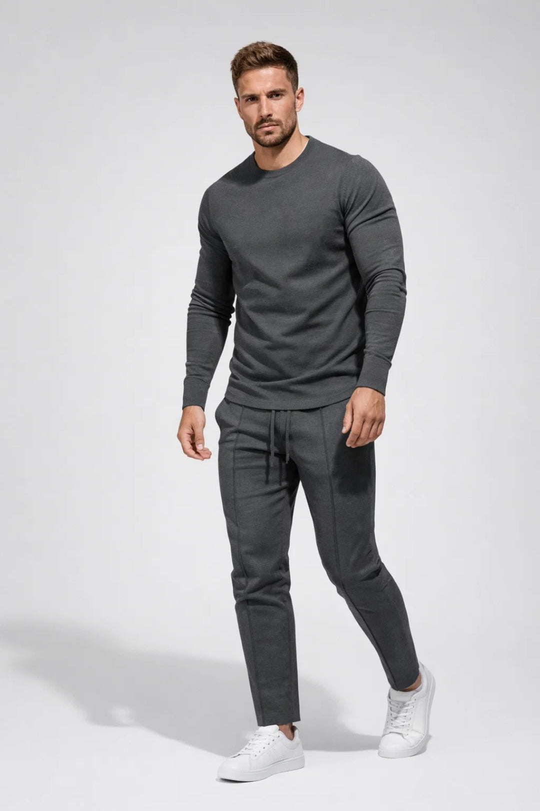 Travis – Heren set – Casual & comfortabel – Slim fit – Katoenmix – Alle seizoenen