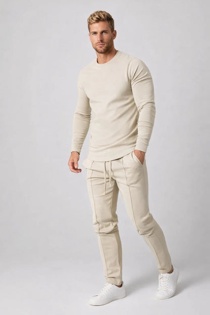 Travis – Heren set – Casual & comfortabel – Slim fit – Katoenmix – Alle seizoenen