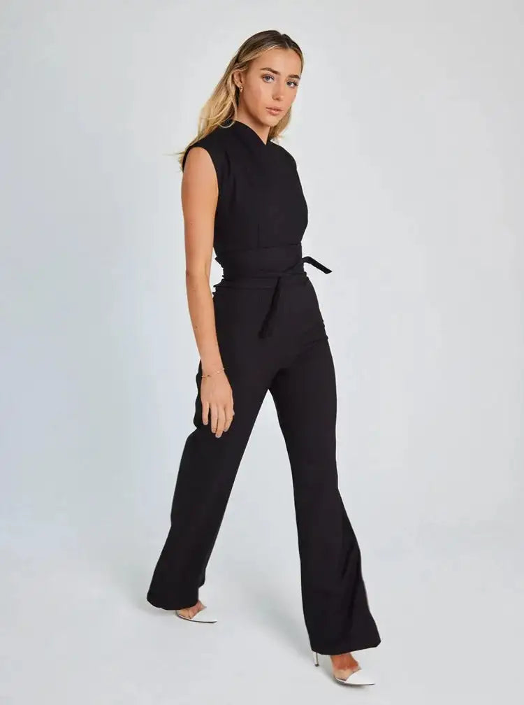 Carman - Elegante dames jumpsuit - Polymix - Lente / Zomer
