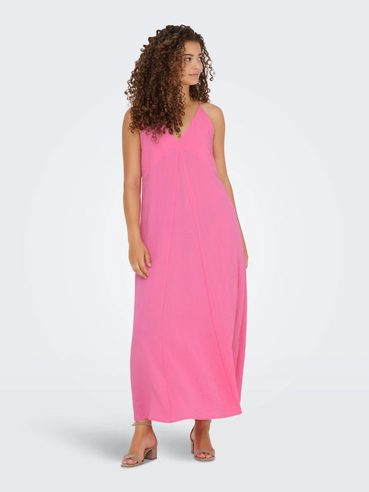 Zinzi - Dames maxi-jurk - Polyester - Lente / Zomer