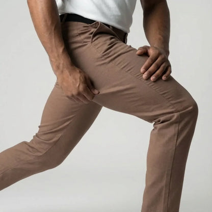 Ario – Heren stretchbroek – Slim-fit – Elastische tailleband – Alle seizoenen