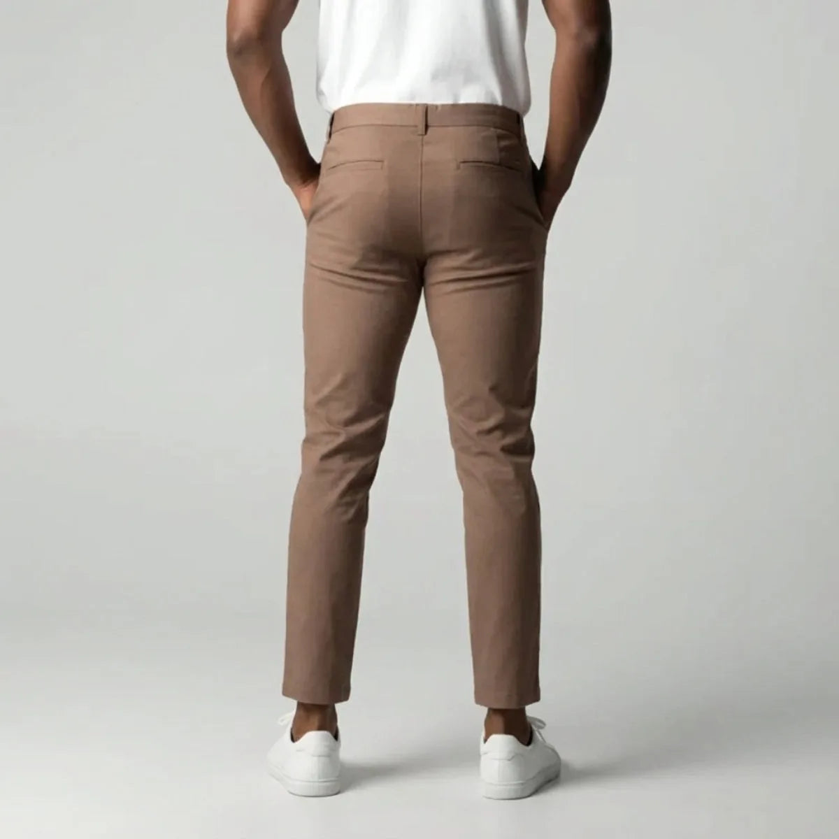 Ario – Heren stretchbroek – Slim-fit – Elastische tailleband – Alle seizoenen