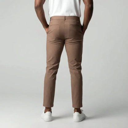 Ario – Heren stretchbroek – Slim-fit – Elastische tailleband – Alle seizoenen