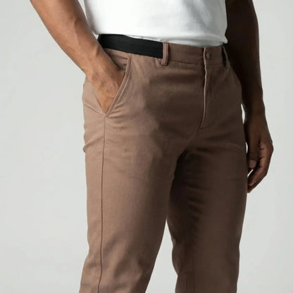 Ario – Heren stretchbroek – Slim-fit – Elastische tailleband – Alle seizoenen