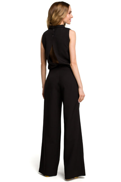 Pien - Dames jumpsuit met palazzo broek - Polyester - Lente / Zomer