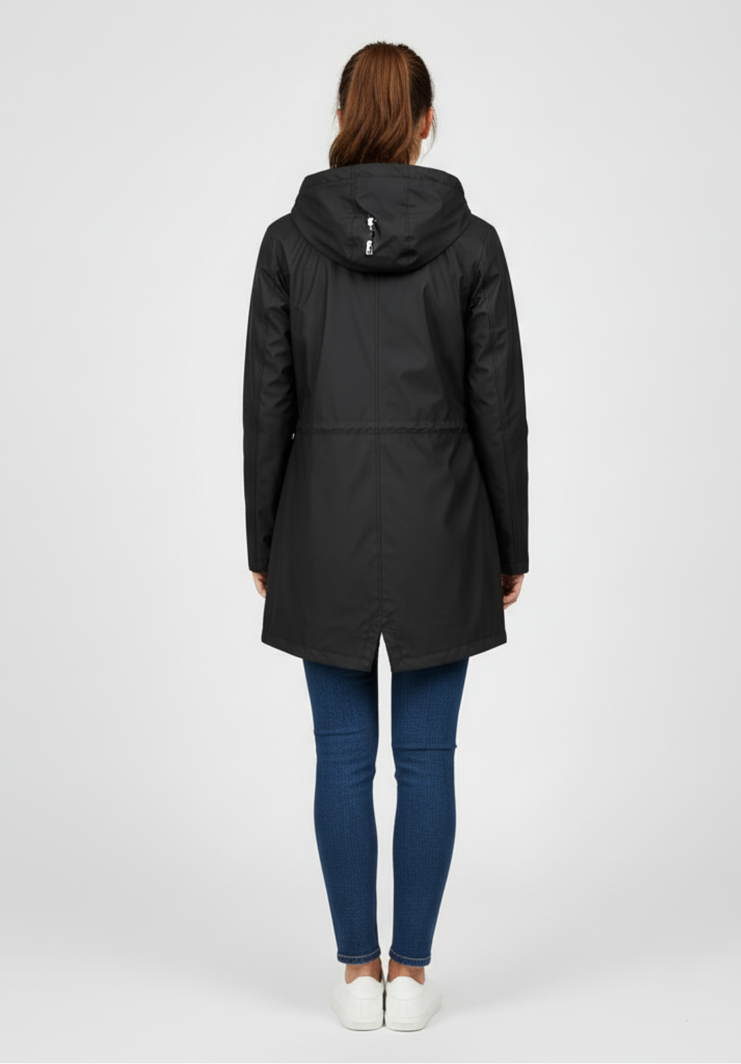 Olivia – Lichtgewicht dames regenjas  met capuchon – Polyester – Herfst / Lente