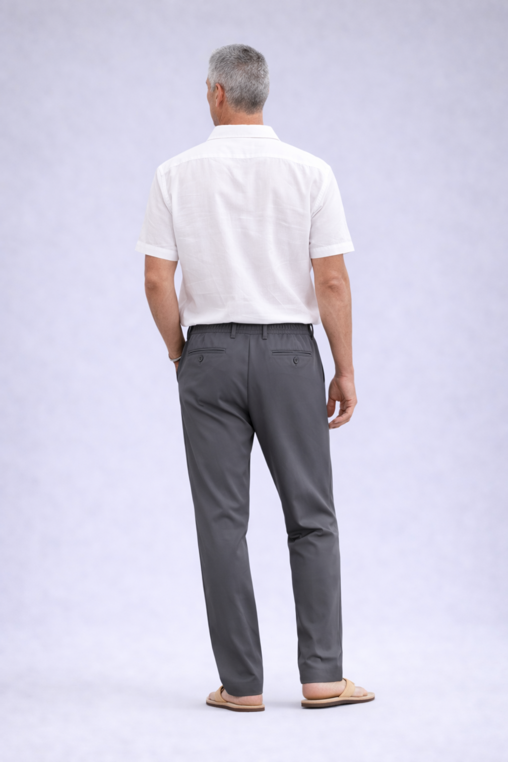 Severino - Heren broek - Casual luchtige broek in linnenstijl - Katoenmix - Lente / Zomer
