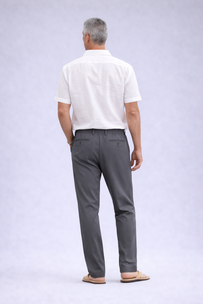 Severino - Heren broek - Casual luchtige broek in linnenstijl - Katoenmix - Lente / Zomer