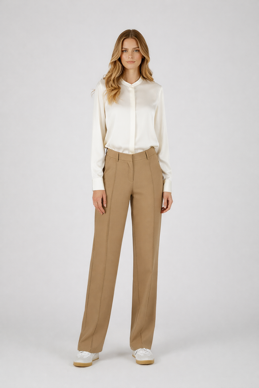 Floortje - Dames Pantalon – Recht Model – Polymix - Alle seizoenen
