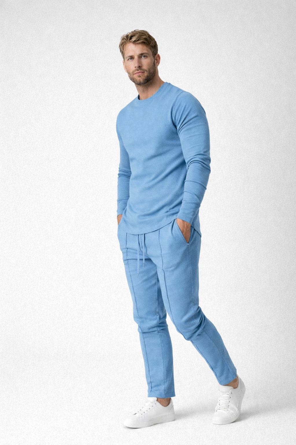 Travis – Heren set – Casual & comfortabel – Slim fit – Katoenmix – Alle seizoenen