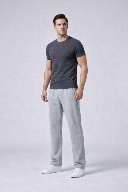 Silvio – Heren joggingbroek – Comfortabele pasvorm – Polyester – Lente / Zomer