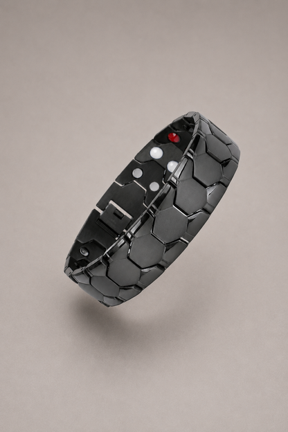 Manuel – Heren armband – Roestvrij staal – Hexagon schakelarmband – Alle seizoenen