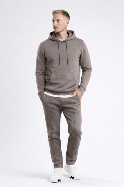 Jamy – Heren hoodie set – Interlock polymix – Lente / Herfst