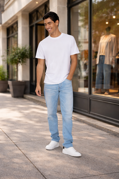 Gonzalo – Regular fit herenjeans – Katoenmix met stretch – Alle seizoenen