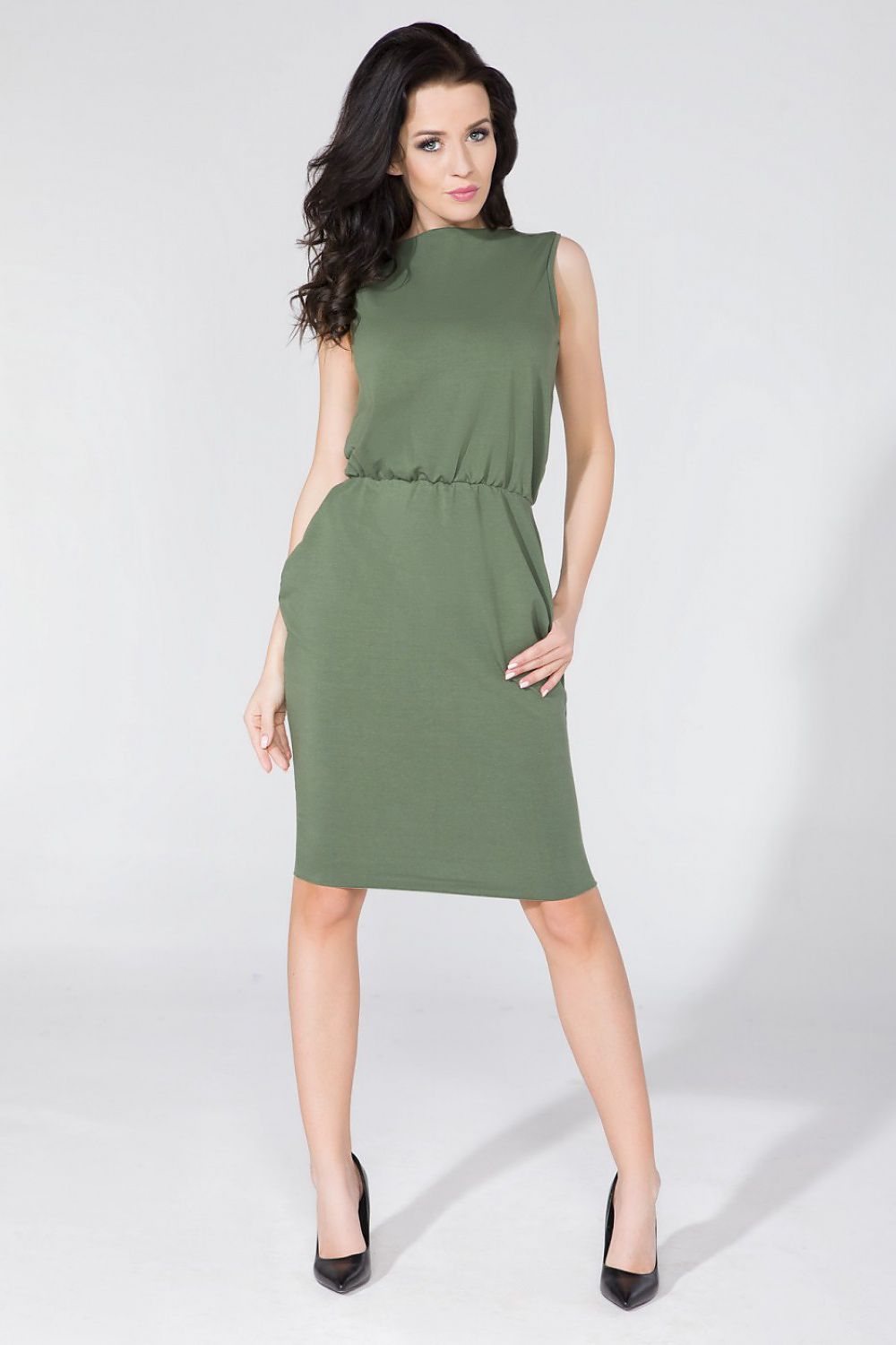 Ellen - Mini-Jurk voor Dames - Polyester - Lente / Zomer