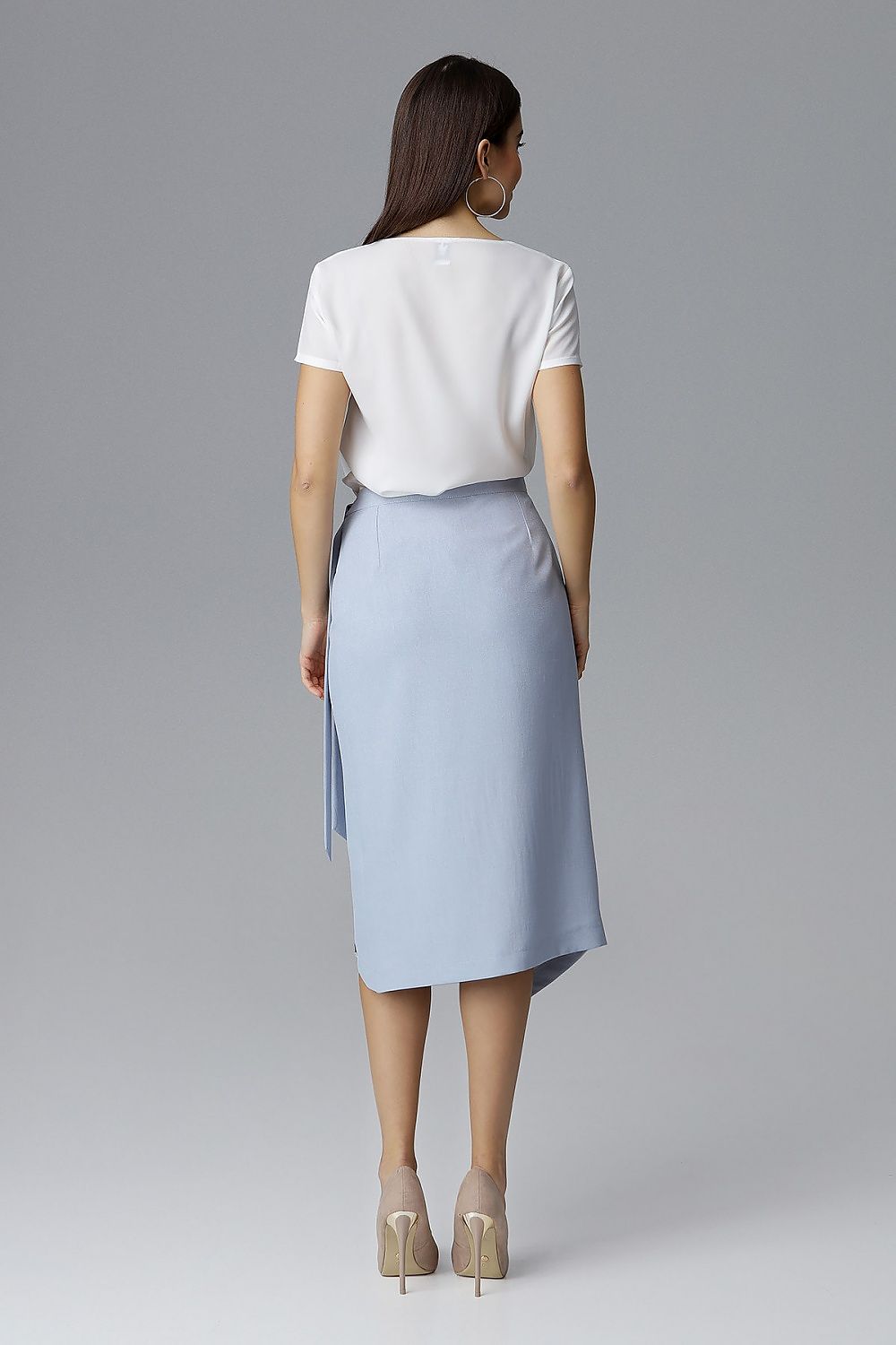 Pleun – Dames asymmetrische rok – Polyester – Lente / Zomer