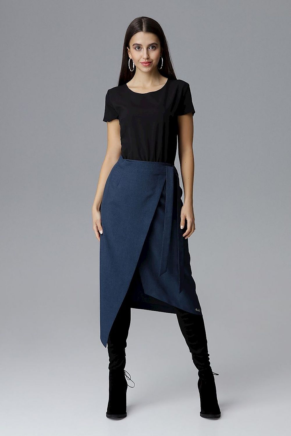 Pleun – Dames asymmetrische rok – Polyester – Lente / Zomer