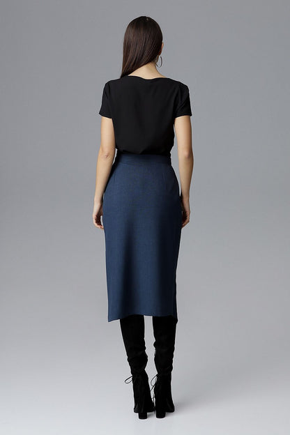 Pleun – Dames asymmetrische rok – Polyester – Lente / Zomer