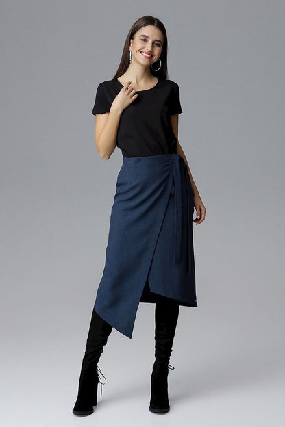 Pleun – Dames asymmetrische rok – Polyester – Lente / Zomer