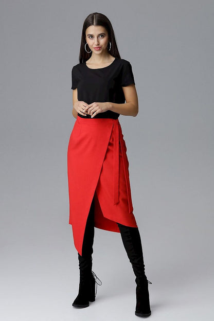 Pleun – Dames asymmetrische rok – Polyester – Lente / Zomer