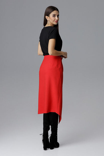 Pleun – Dames asymmetrische rok – Polyester – Lente / Zomer