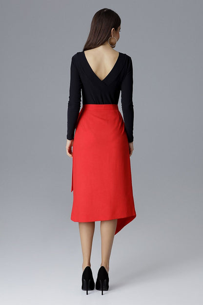 Pleun – Dames asymmetrische rok – Polyester – Lente / Zomer