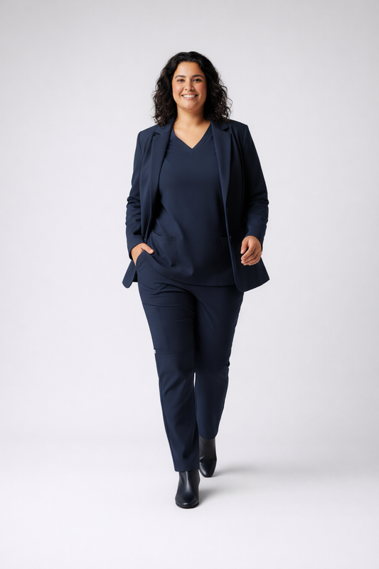 Diega – Dames blazer Perfecte Travel – Polymix - Alle seizoenen