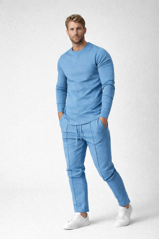 Travis – Heren set – Casual & comfortabel – Slim fit – Katoenmix – Alle seizoenen