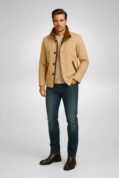 Tom - Elegante herenjas - Polyester - Herfst / Lente