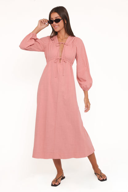 Annemijn - Dames – Maxi jurk – Katoen – Lente / Zomer