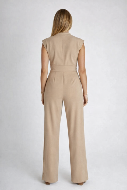 Carman - Elegante dames jumpsuit - Polymix - Lente / Zomer