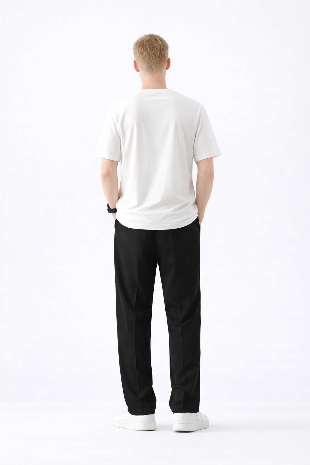 Eric – Heren losvallende broek – Polyester – Alle seizoenen