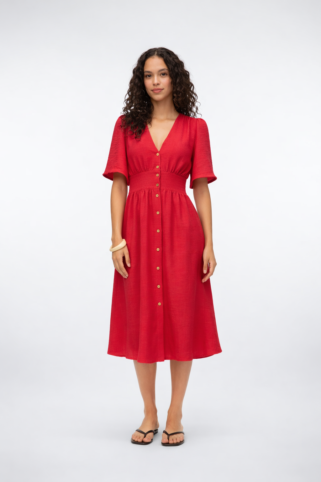 Anouk - Dames elegante mini jurk met halterhals - Polyester - Lente / Zomer