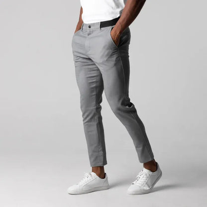 Ario – Heren stretchbroek – Slim-fit – Elastische tailleband – Alle seizoenen