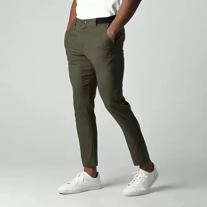 Ario – Heren stretchbroek – Slim-fit – Elastische tailleband – Alle seizoenen