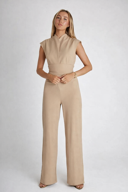 Carman - Elegante dames jumpsuit - Polymix - Lente / Zomer