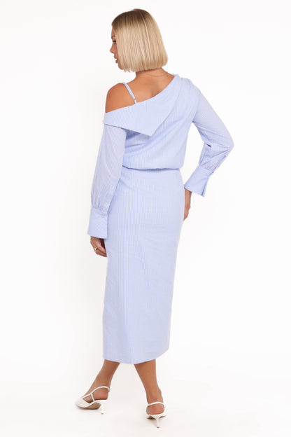 Fayenne – Dames – Midi jurk – Polyester – Lente / Zomer