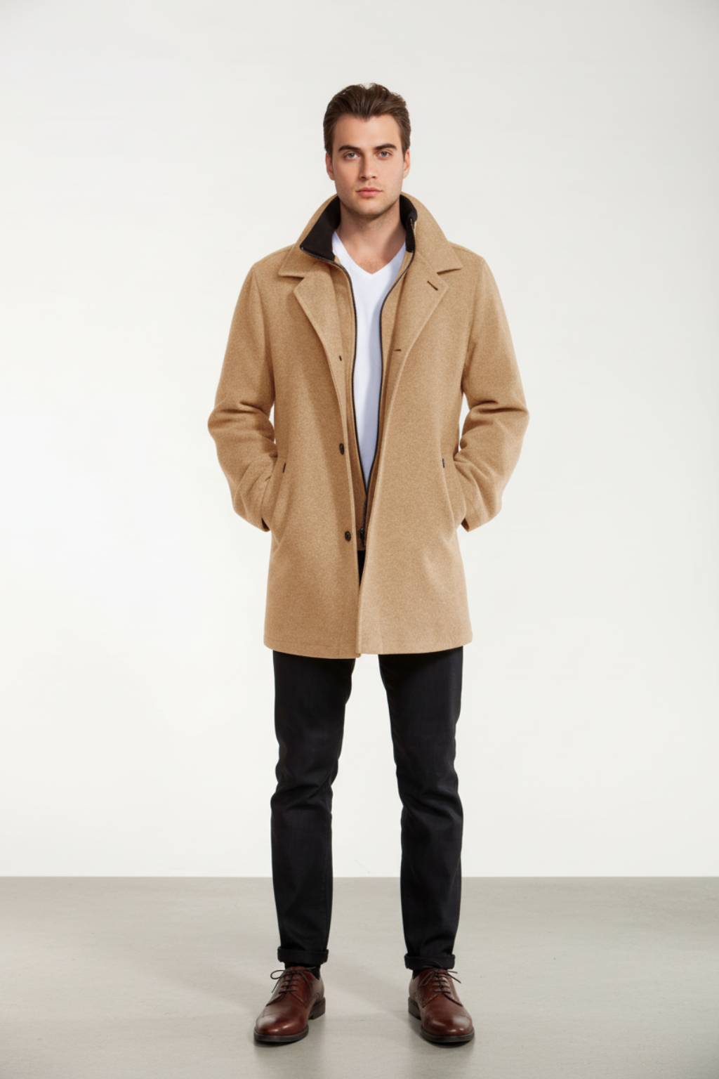 Arjan – Herenjas van wol en kasjmier – Luxe polymix – Herfst / Winter