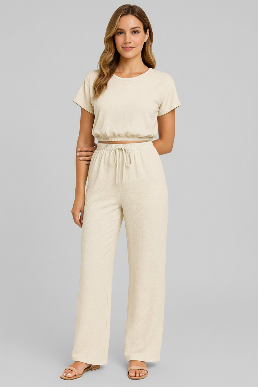 Cloë – Tweedelige damesset – Comfortmix – Alle seizoenen