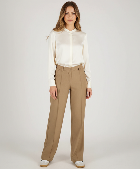 Floortje - Dames Pantalon – Recht Model – Polymix - Alle seizoenen